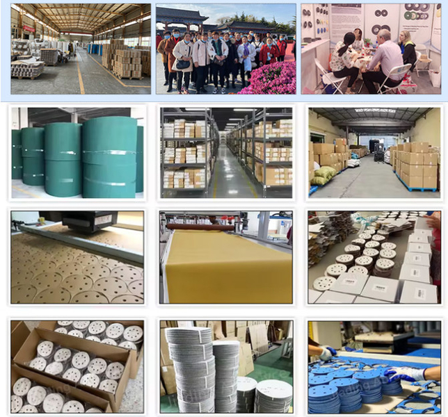 Zhengzhou Jiading Abrasive Manufacturing Co., Ltd. 제조업체의 생산 라인